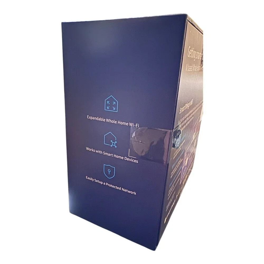 Lot of 16 Samsung ET-WV525BWEGUS SmartThings Wi-Fi Mesh Router, White